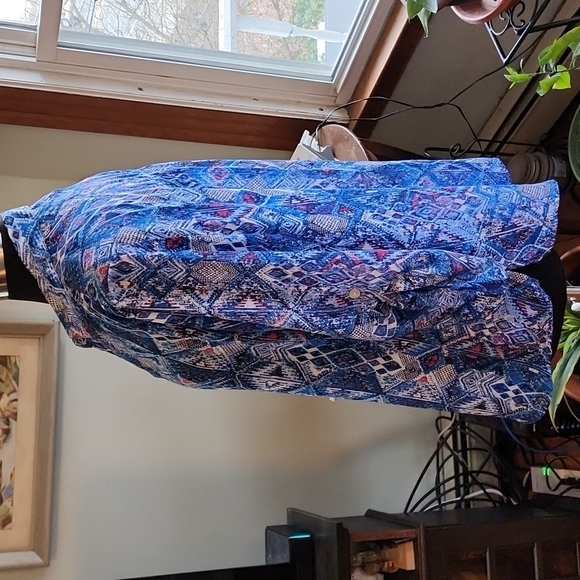 Bon worth women's see through blouse size XL - Picture 3 of 5